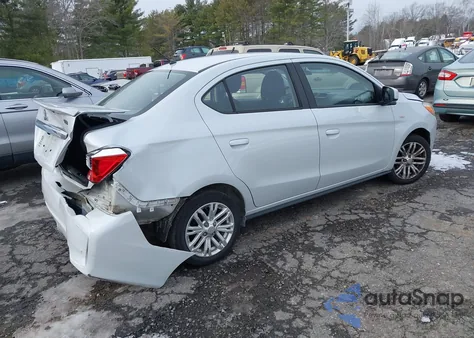 2022 Mitsubishi Mirage G4 Black Edition/Es/Le z USA, uszkodzony, nr VIN ML32FUFJ9NHF09310